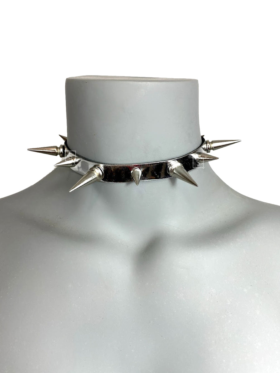 Heathen Spiked Choker – Asmodeus Jewelers