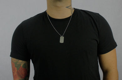 Tag Necklace.