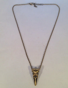 Bird Skull Necklace.