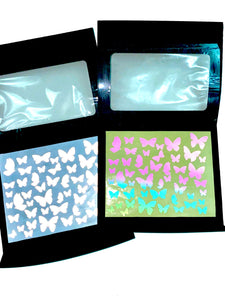 Reflective Butterfly Body & Face Stickers.