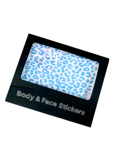 Cheetah Print Body & Face Stickers.