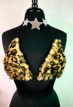 Cheetah Fur Bikini Top