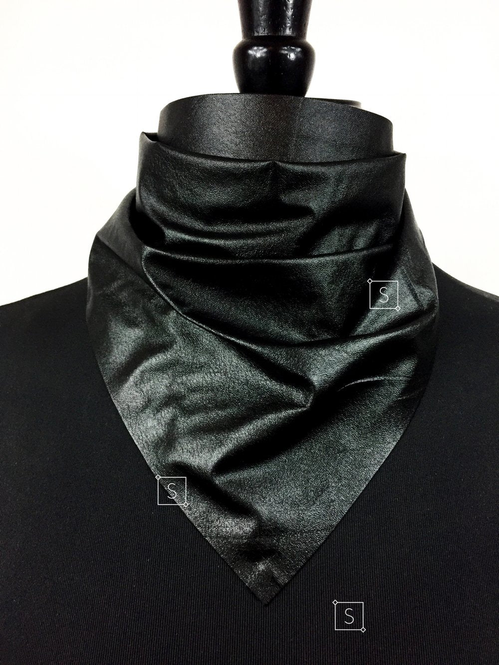 Gunner Faux Leather Bandana.