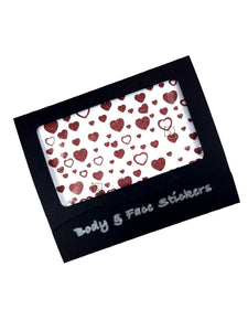 Heart Beat Body & Face Stickers - Stinnys