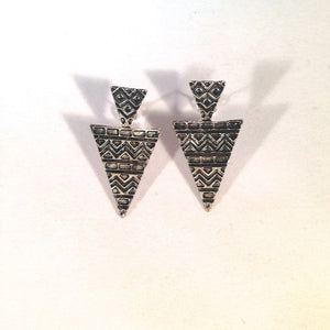 Aztec Earrings.