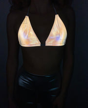 Illuminious Reflective Bikini Top
