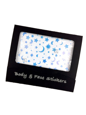Star Lit Nights Body & Face Stickers.