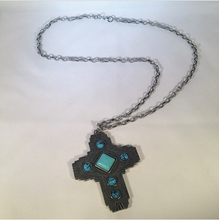 Turquoise Cross Pedant - Stinnys