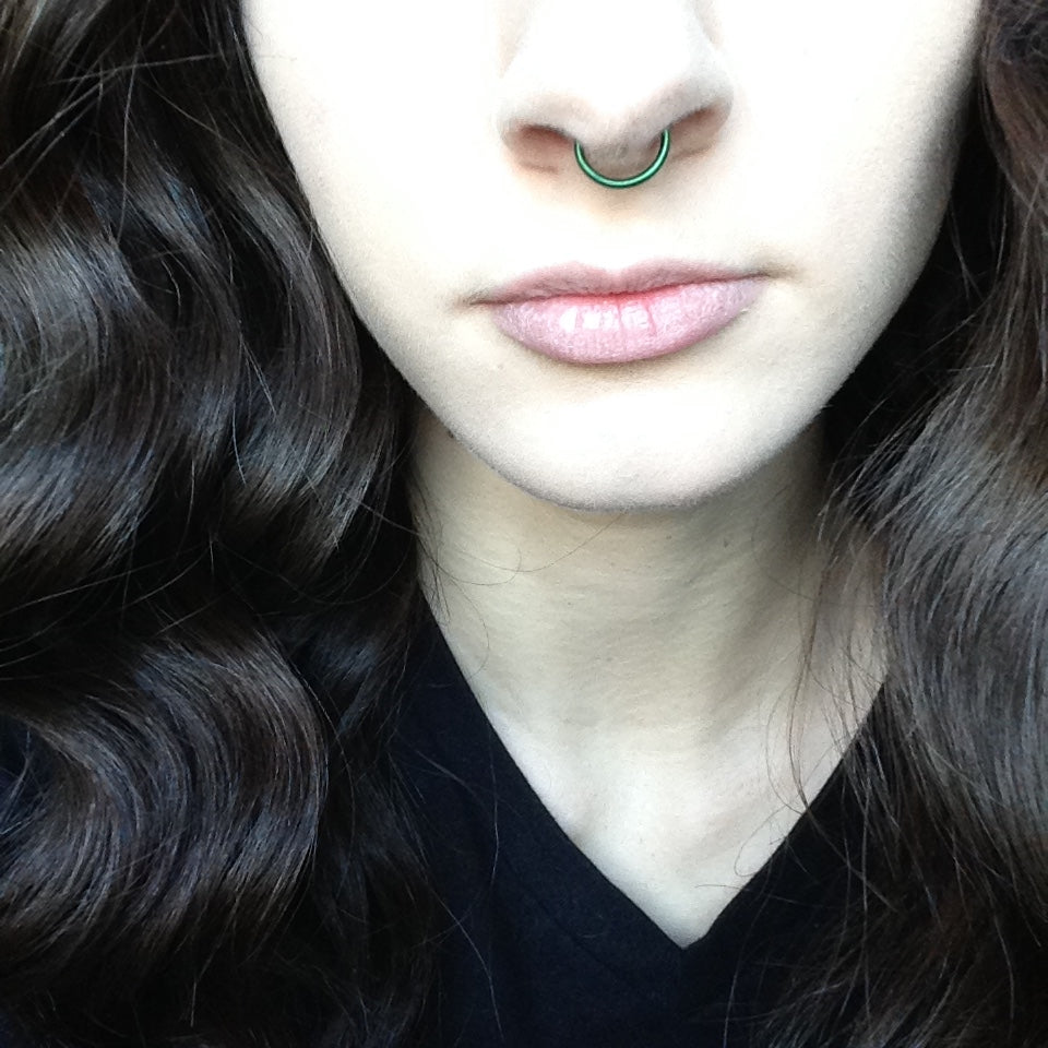 Colored septum rings online