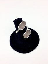 Grey Druzy Stone Ring O.O.A.K..